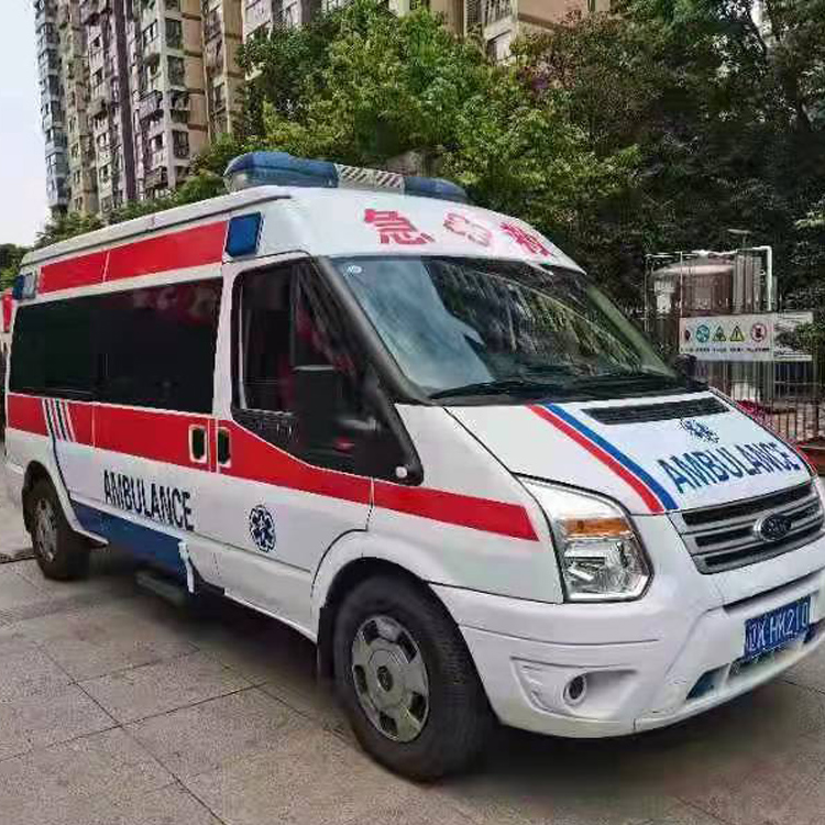 扬中长途救护车护送病人返乡
